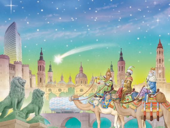 Els Reis Mags Los Reyes Magos the three wise men
