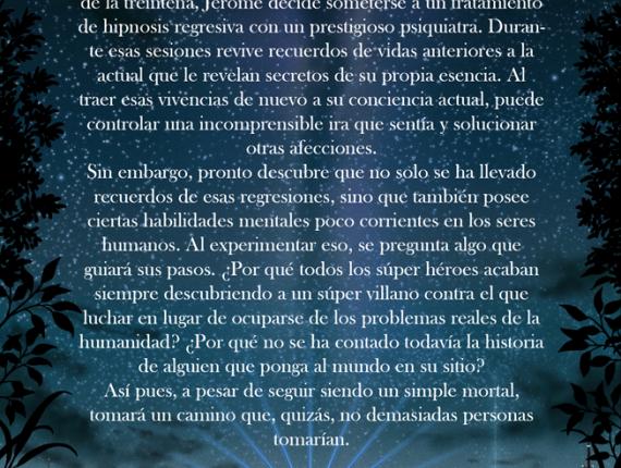 contraportada back cover La trascendencia de tres lágrimas Barcelona