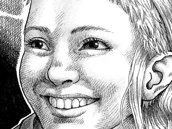 personatge personaje character tinta ink trama mecanica Dither