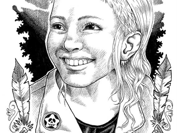 personatge personaje character tinta ink trama mecanica Dither