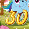 Rainbow Dash  My Little Pony Blue Dragon Noi