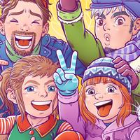 Bon Nadal i Feliç 2022 bon nadal feliz navidad Merry Christmas Tió amics amigos friends mascota pet gat gato cat gos perro dog felicitat felicidad happiness