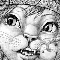 Bup Bup pàgina página page manga un lloc estrany noi chico boy punk noia gata chica gato cat girl