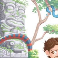 En Compte Un Lloc Estrany personatges personajes characters amics amigos friends home hombre man color digital noi dimoni chico demonio devil boy animals animales serp sepriente snake