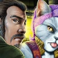 home hombre man noia gat chica gato cat girl bar