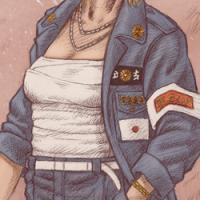 Kamikaze Bosozoku girl noia chica