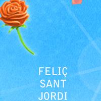 Sant Jordi 2016 Sant Jordi 2016 espasa espada sword rosa rose princesa princess drac dragón dragon cel cielo sky senyera bandera flag