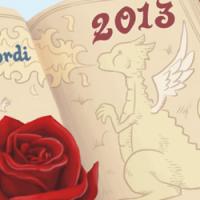 Sant Jordi 2013 Sant Jordi drac dragon dragoon cavaller caballero knight rosa rose